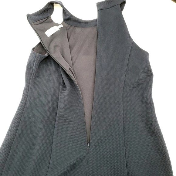 Eliza J Navy Blue Cold Shoulder Bell Sleeve Cocktail Dress - Picture 8 of 11